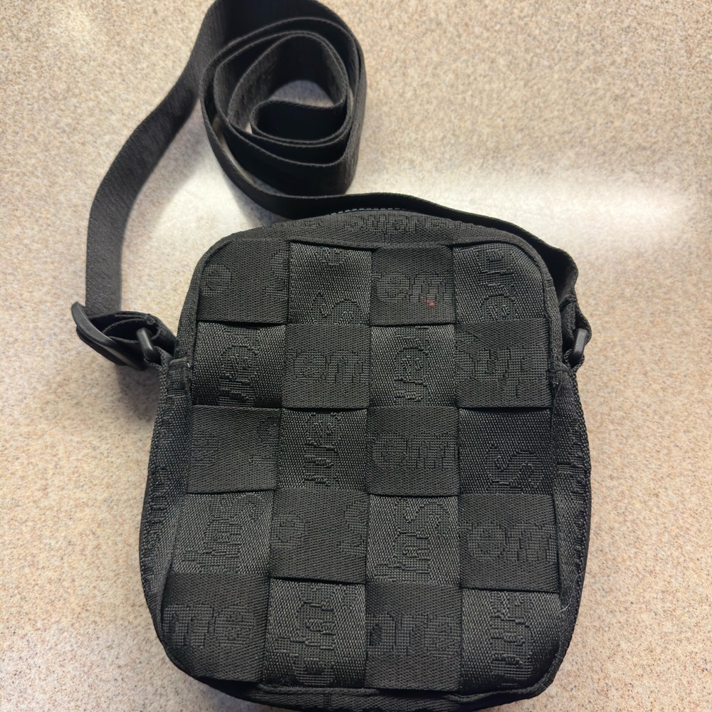 Supreme woven SS23 Shoulder Bag